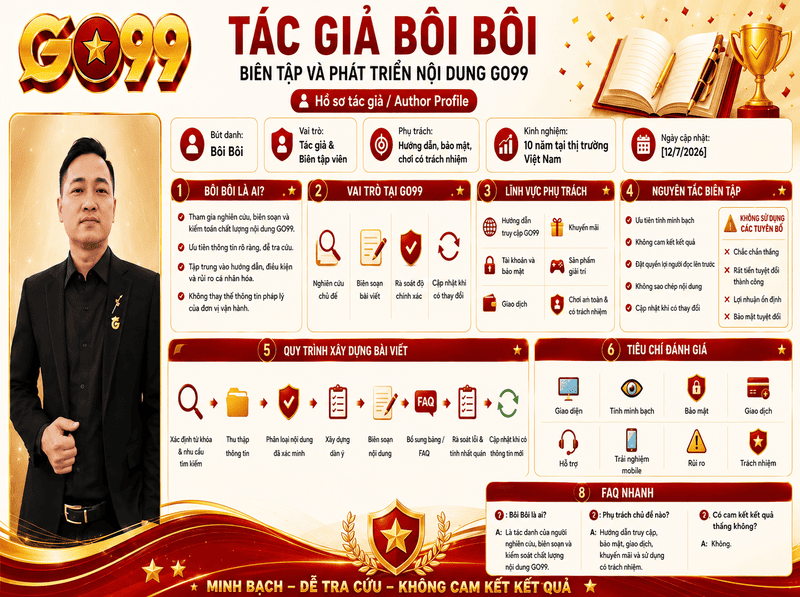 Tác Giả Bôi Bôi – Người Phát Triển Nội Dung Tại GO99