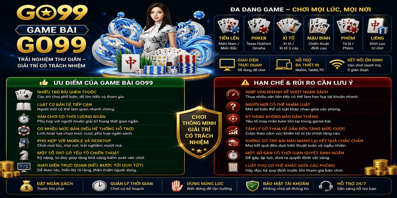 Đánh giá trải nghiệm game bài GO99